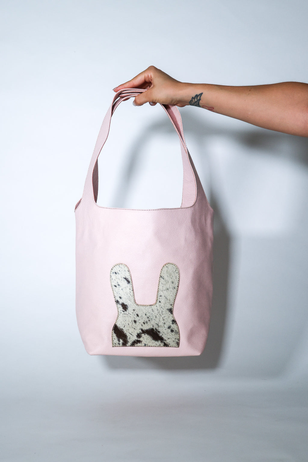 pink+FUR - working girl tote