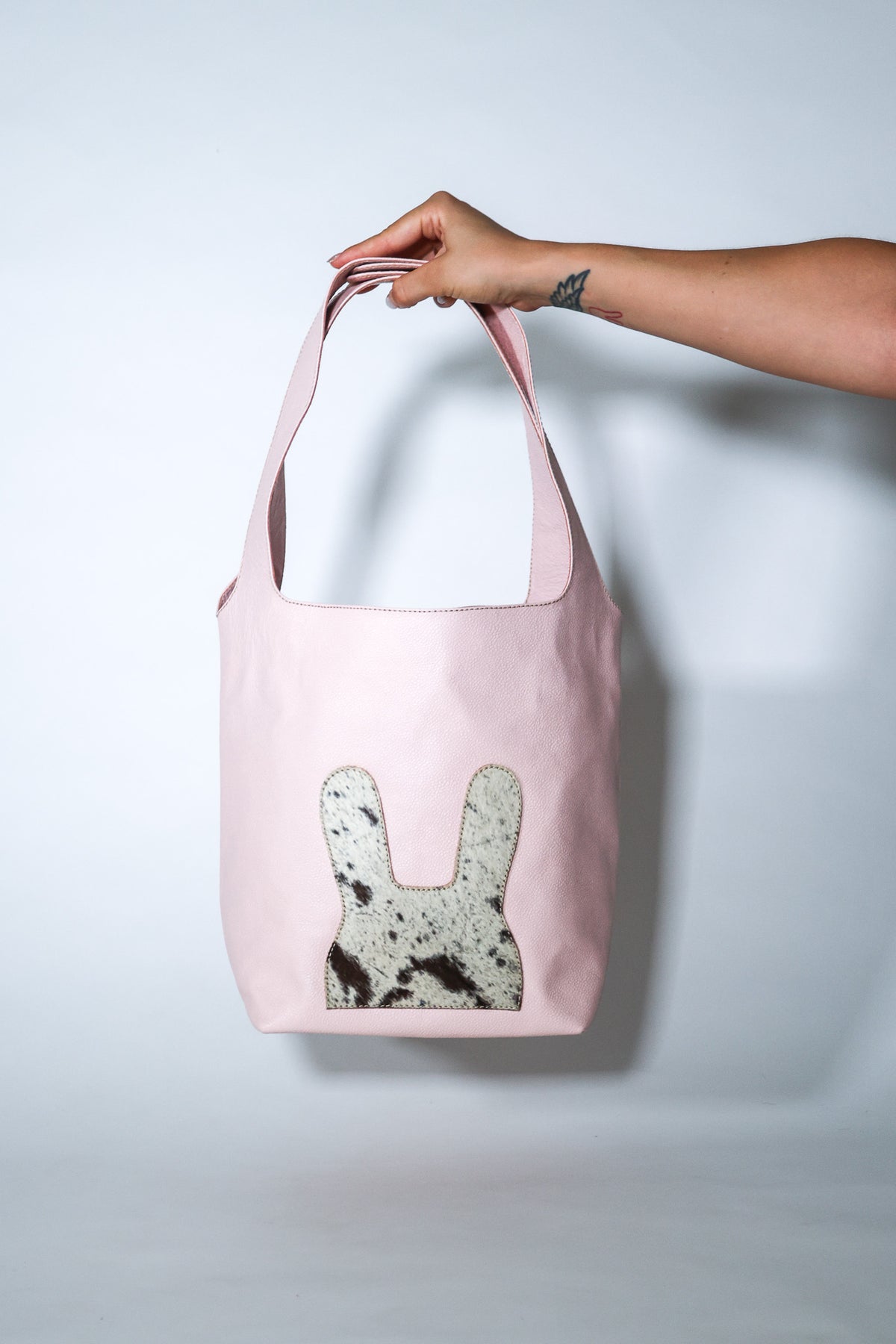 pink+FUR - working girl tote