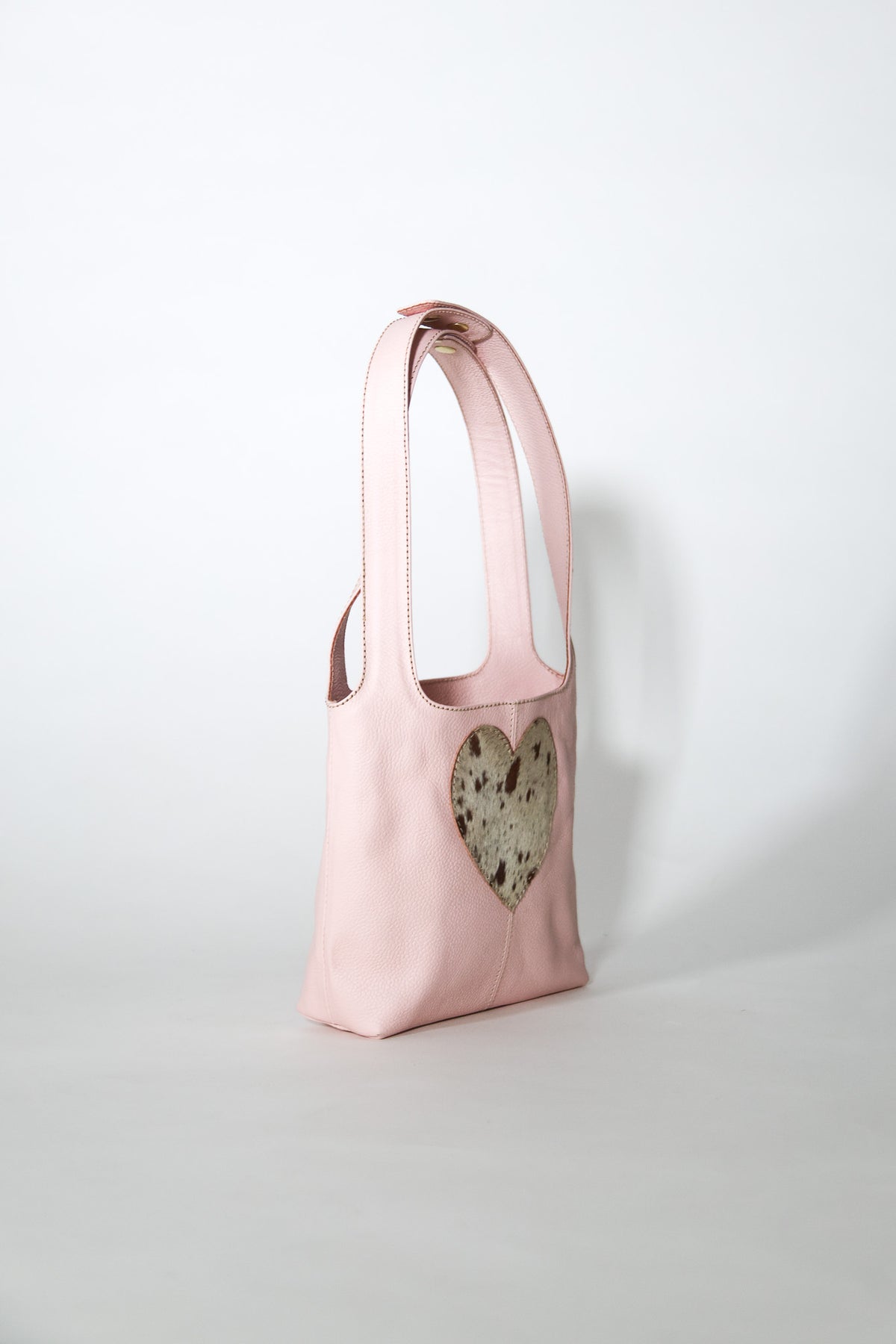 pink & fur - mini tote