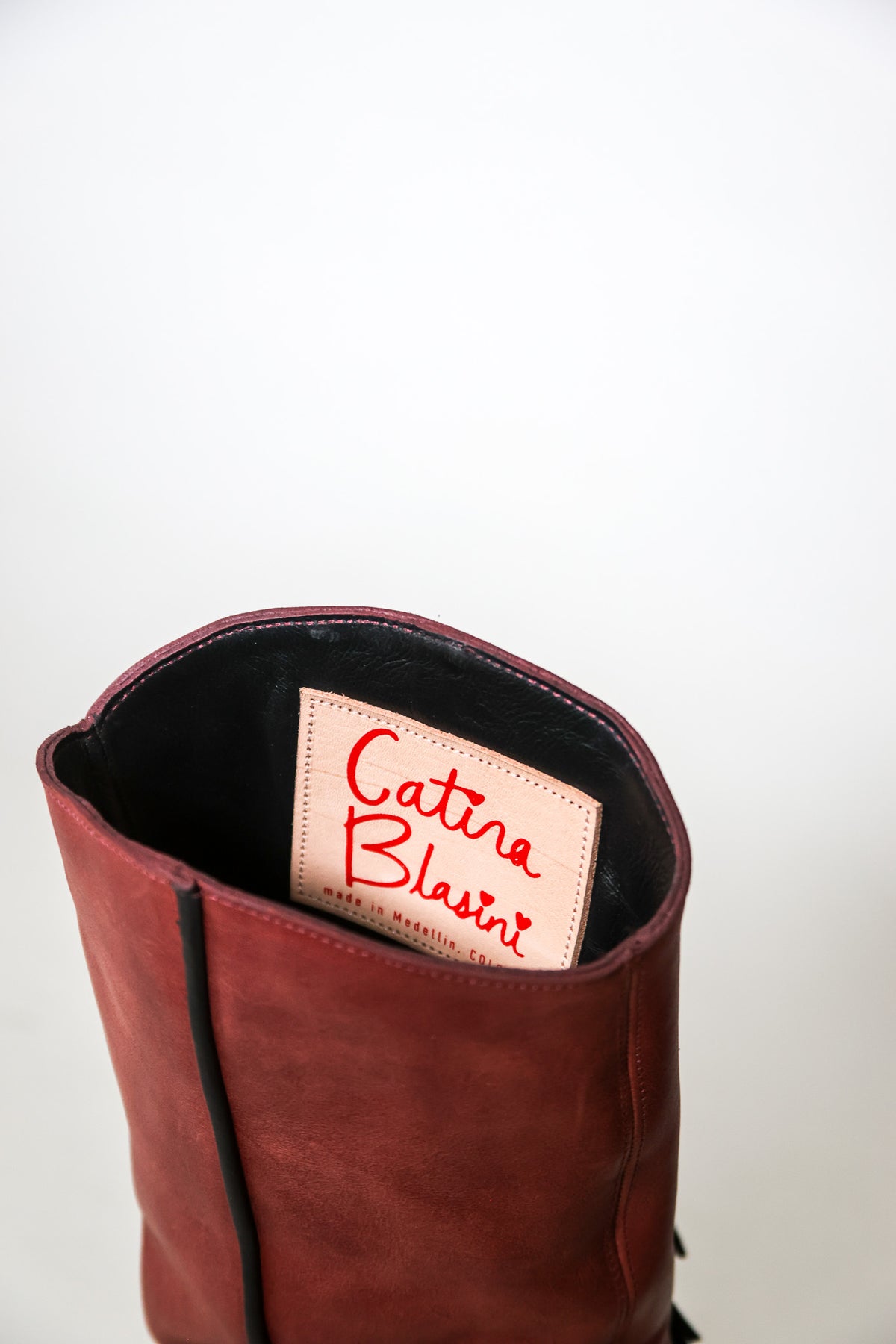 boots! - slouchy fringe auburn