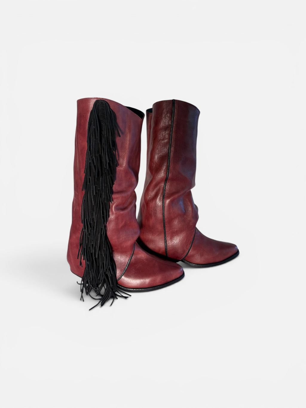boots! - slouchy fringe