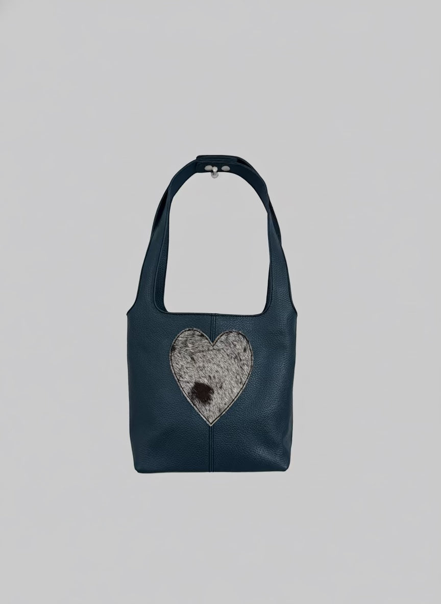 pink & fur - mini tote